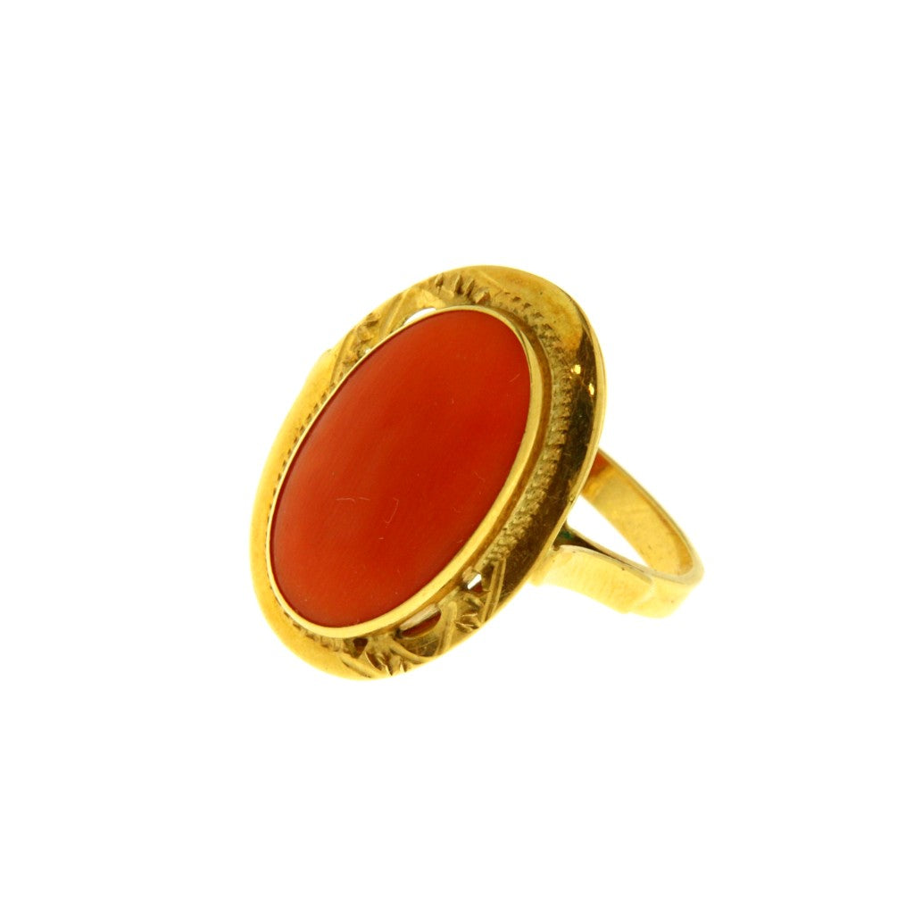 Anello Ovale Pietra Dura