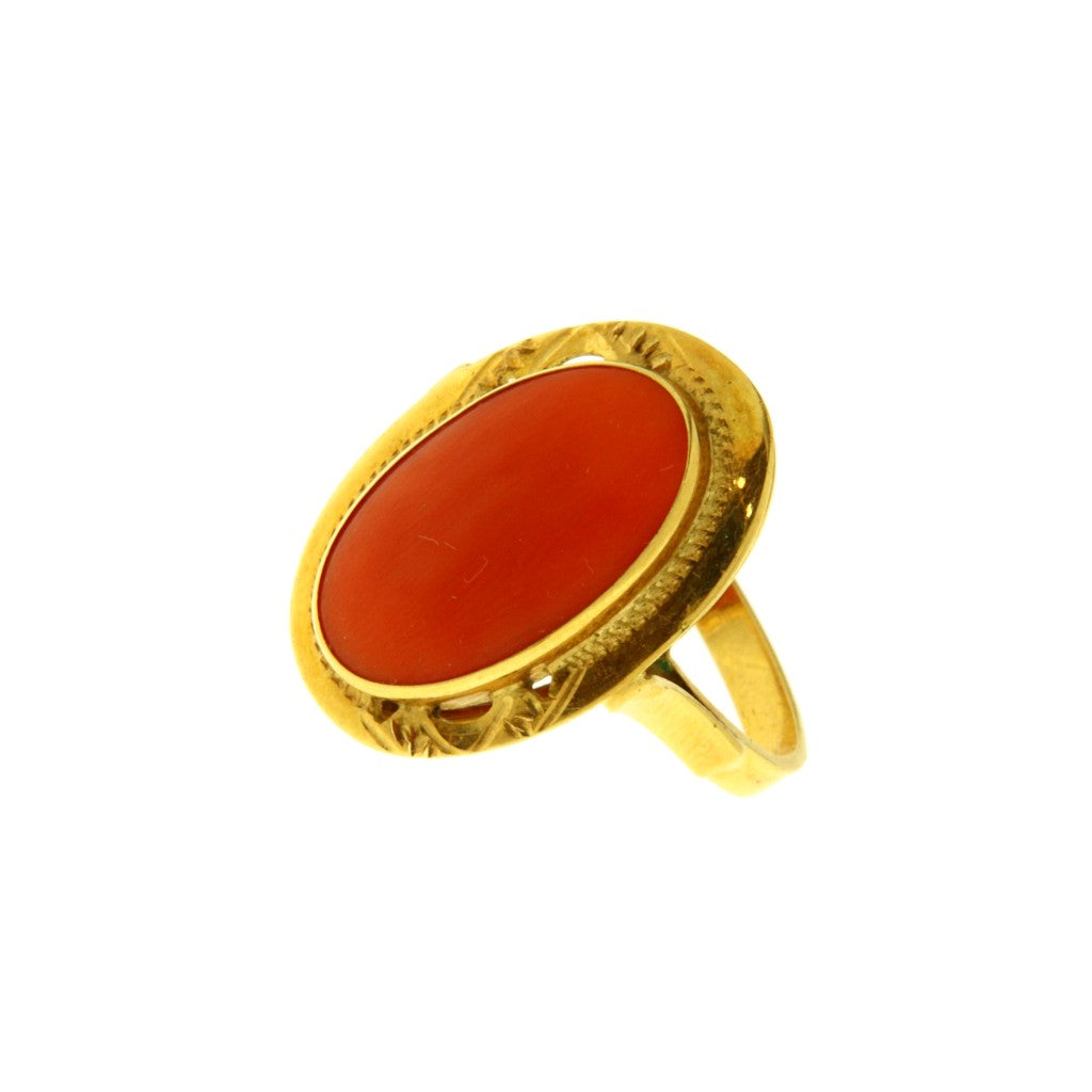 Anello Ovale Pietra Dura