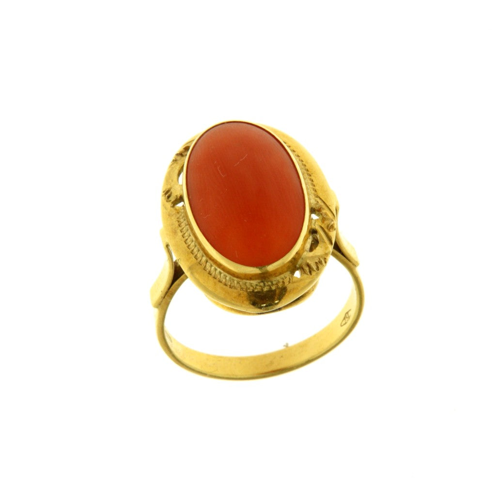 Anello Ovale Pietra Dura