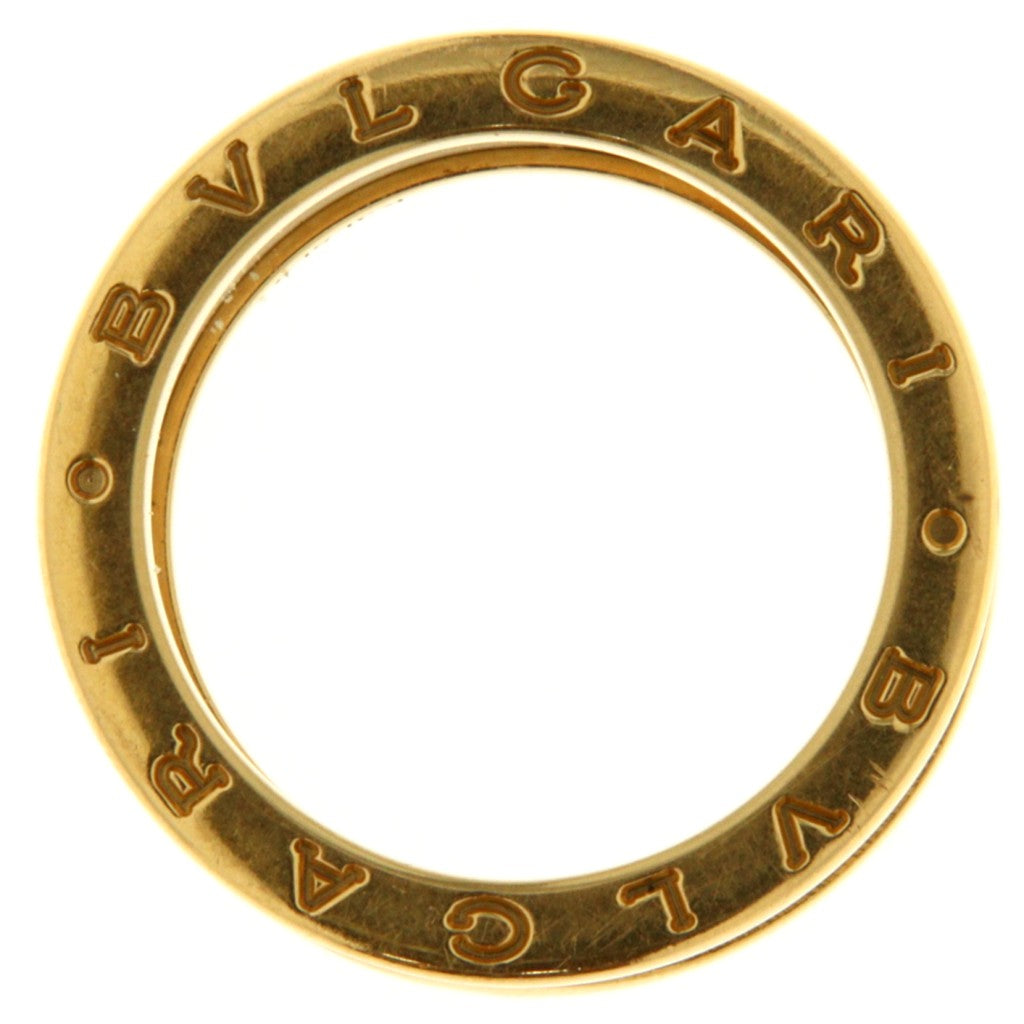 Bulgari Anello a Fascia B.Zero in Ceramica