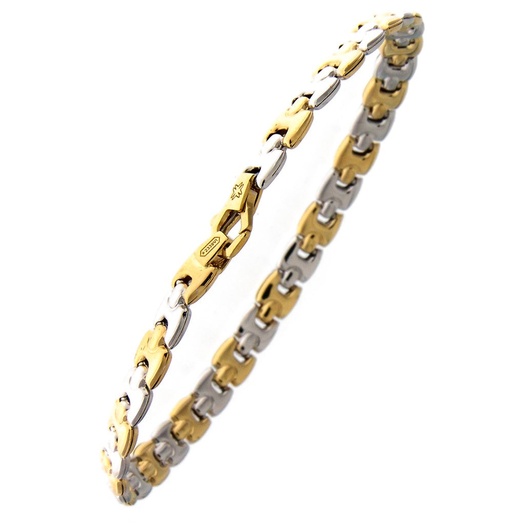 Bracciale Maglia Due Ori