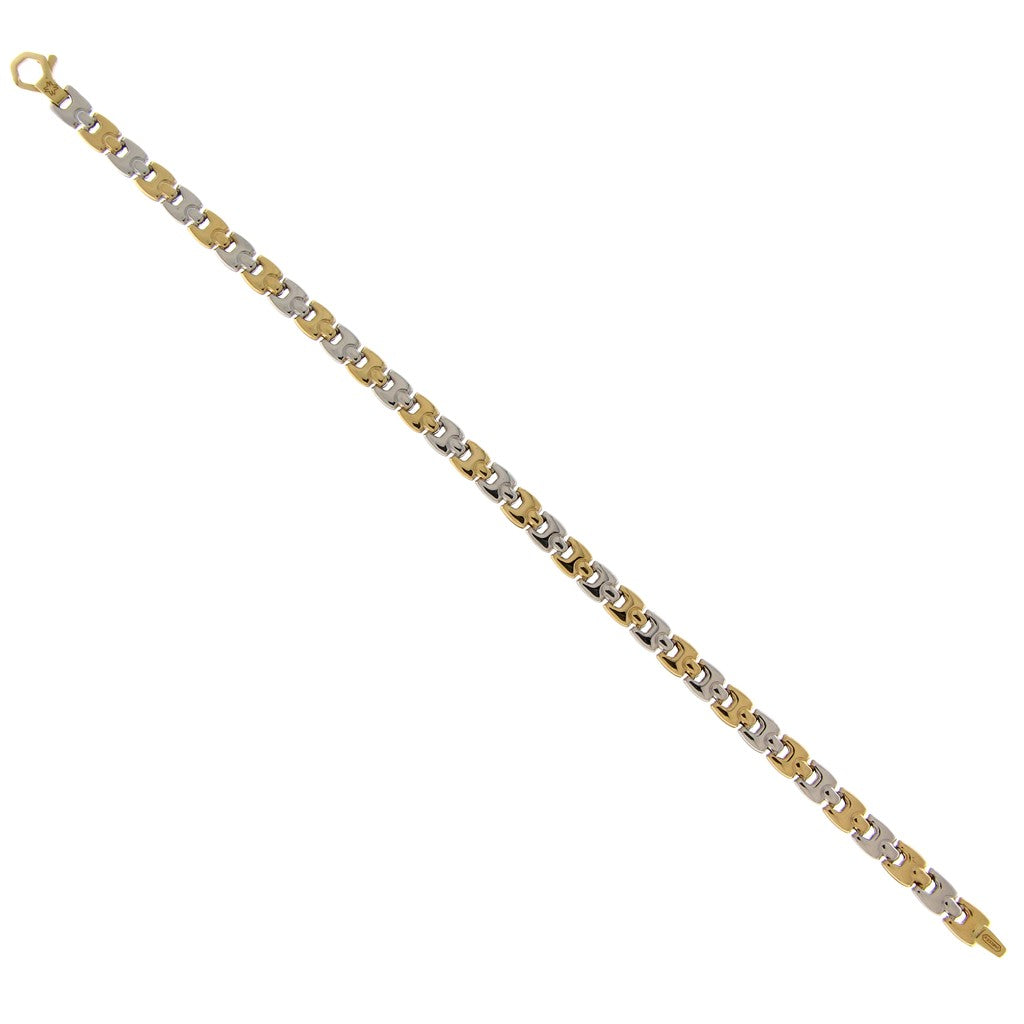 Bracciale Maglia Due Ori