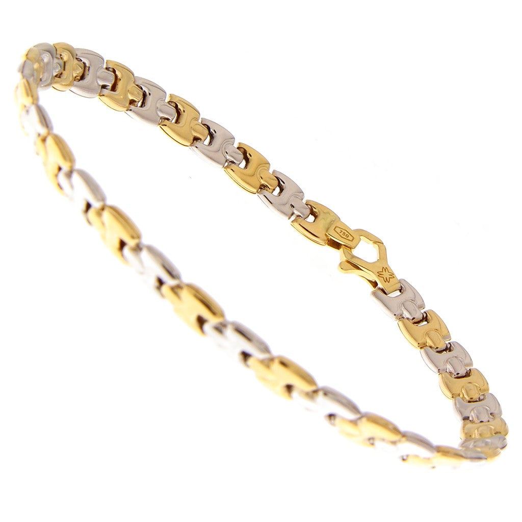 Bracciale Maglia Due Ori