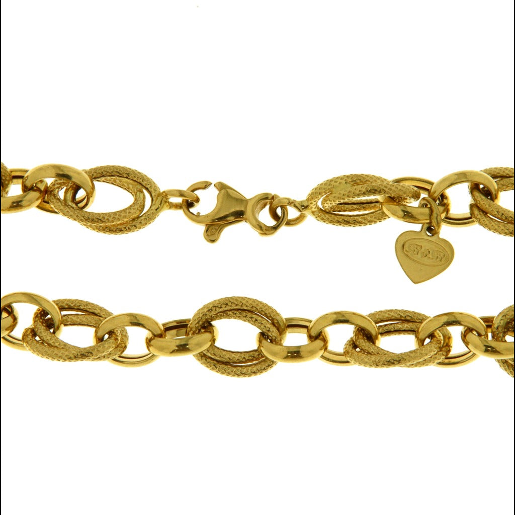 Bracciale Alternata Ovali e Rolò
