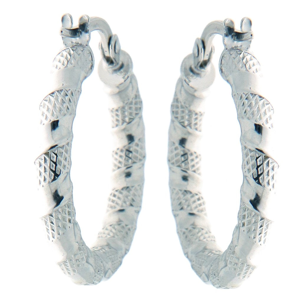 Orecchini a Cerchio Torchon