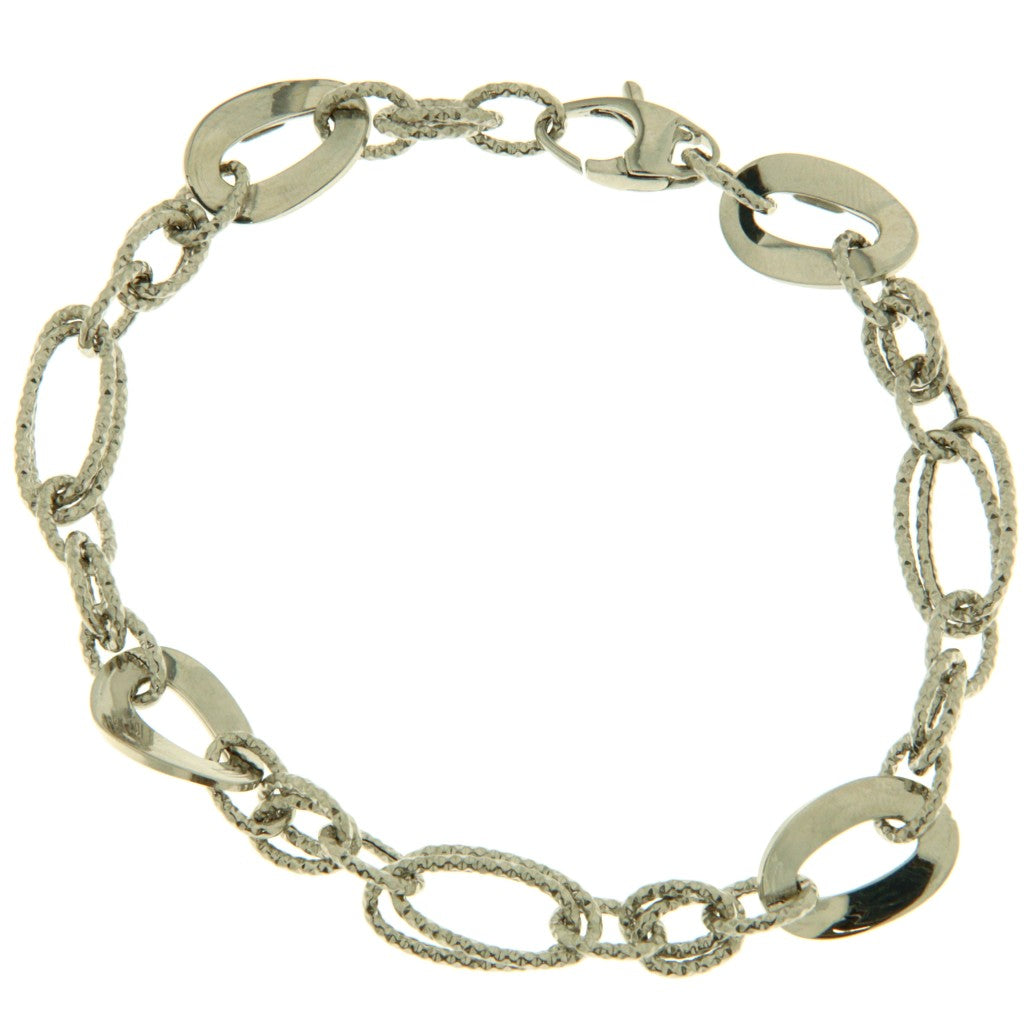 Bracciale Rolò Alternata ad Ovali