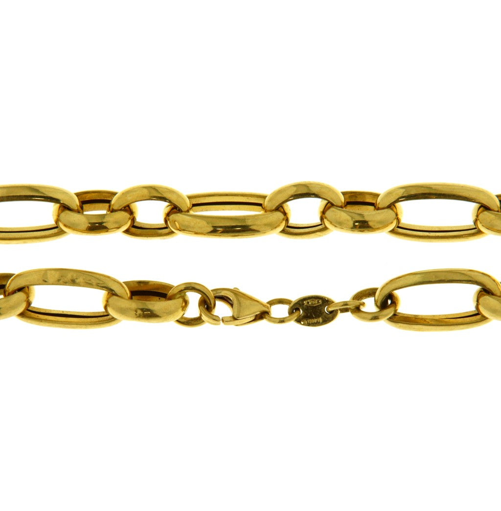 Bracciale Alternata Rolò + Ovali