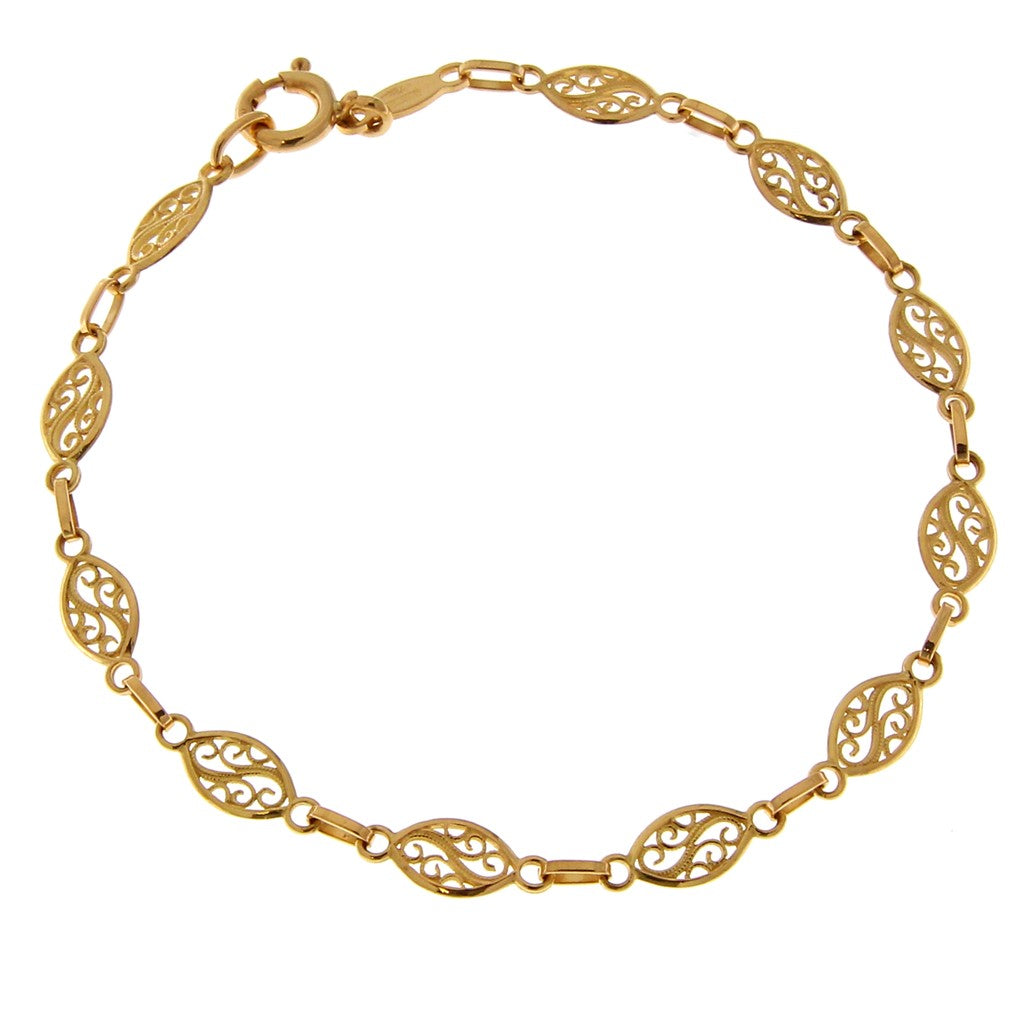 Bracciale Ovali in Filigrana Sarda