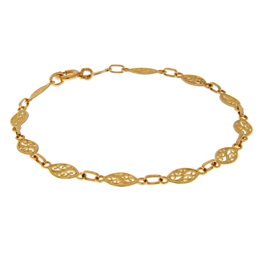 Bracciale Ovali in Filigrana Sarda