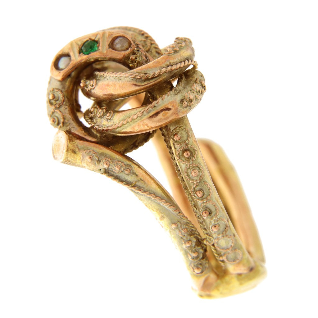 Anello Vintage ad Intreccio