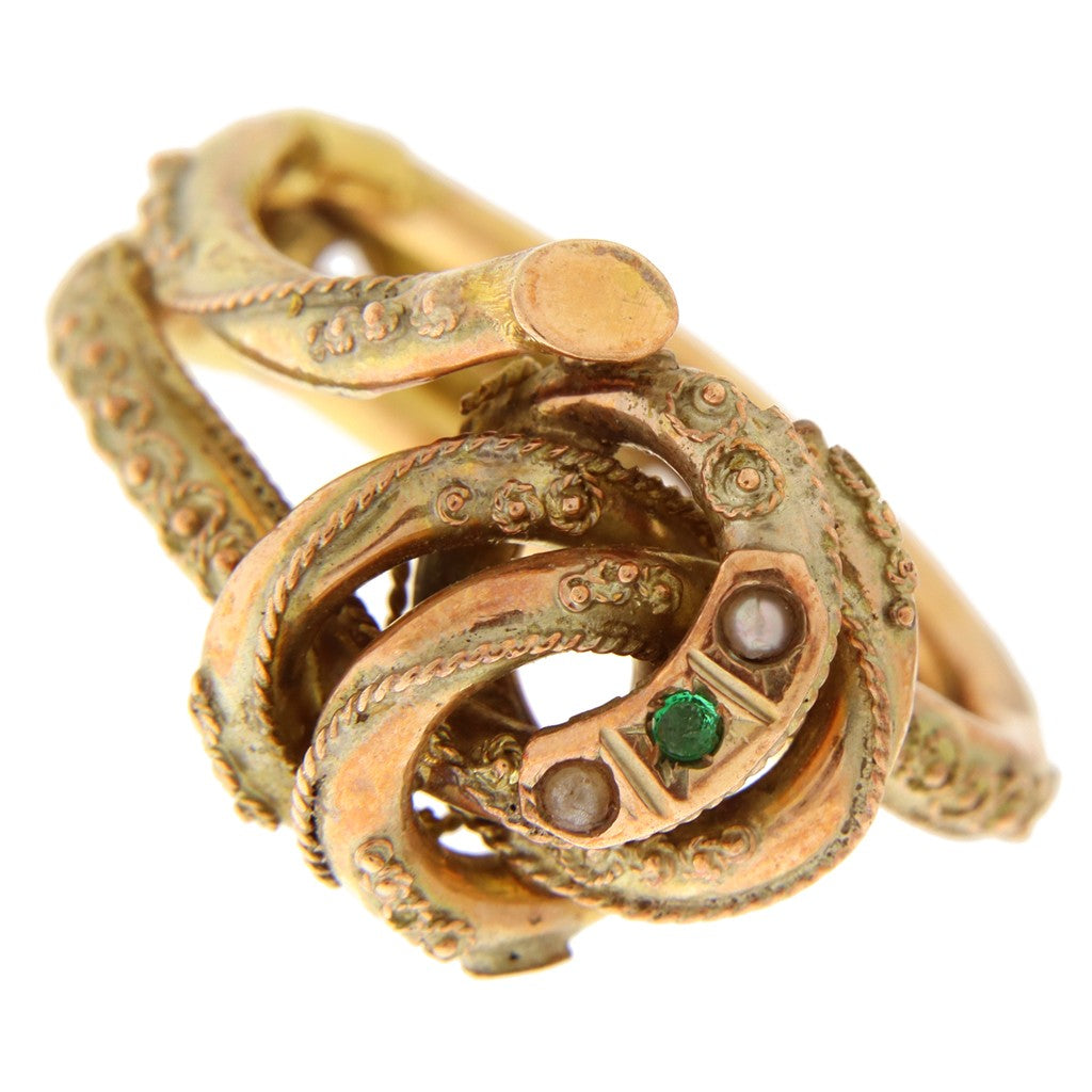 Anello Vintage ad Intreccio