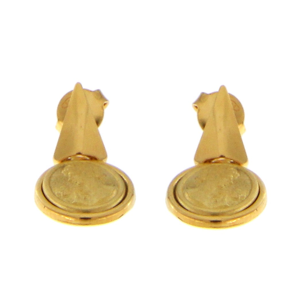 Orecchini Cameo Dorato