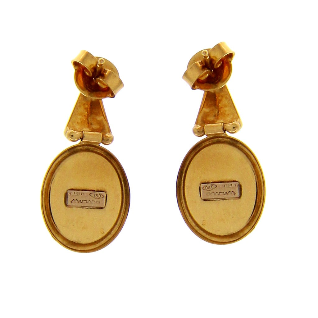 Orecchini Cameo Dorato