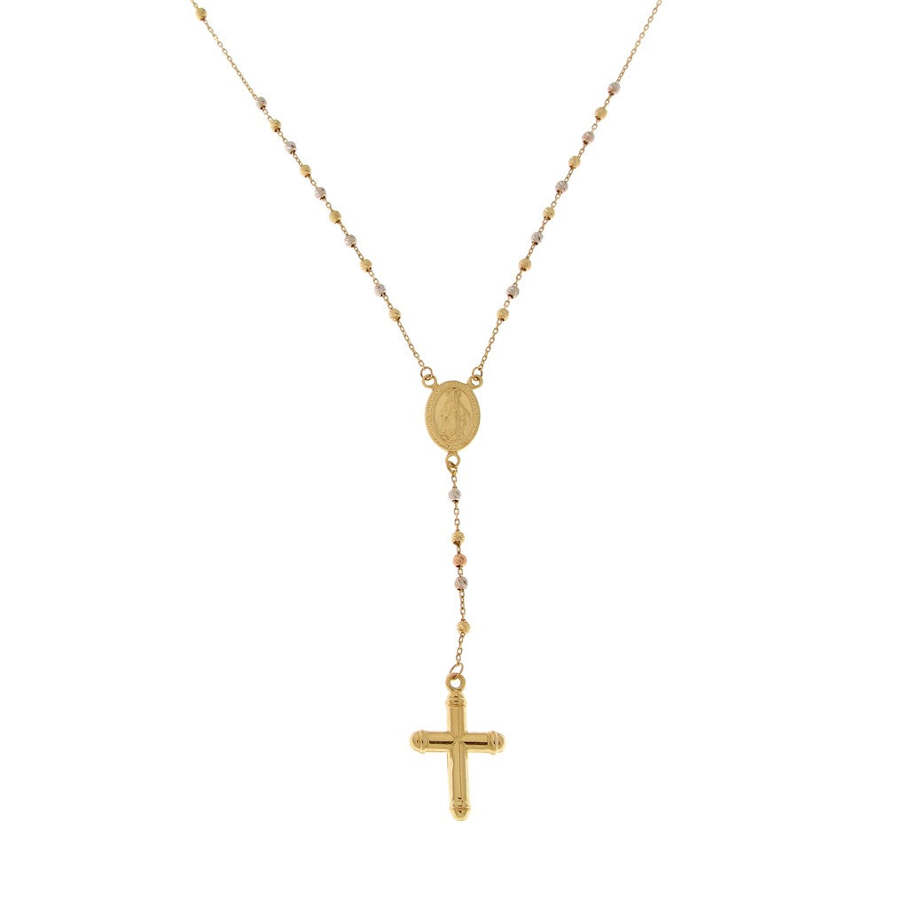Collana Rosario con Crocifisso Medaglia Miracolosa