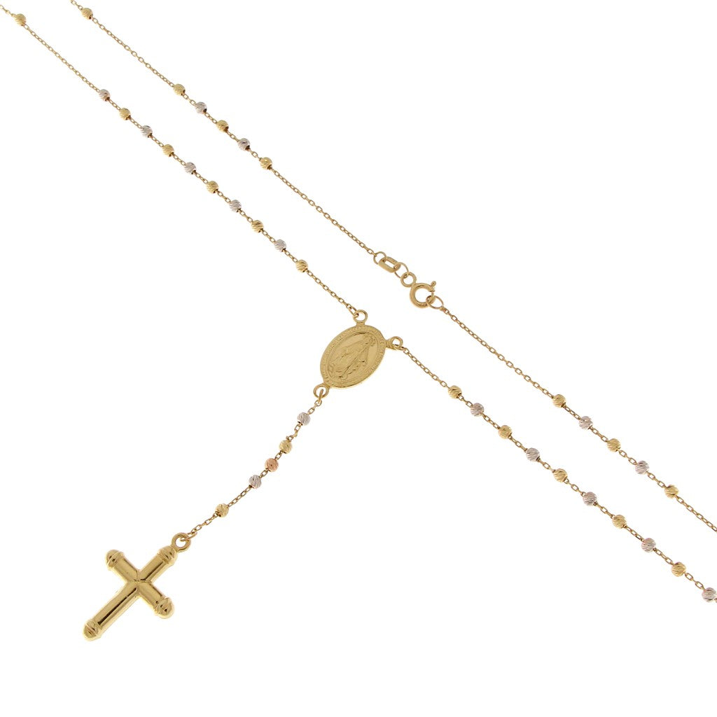 Collana Rosario con Crocifisso Medaglia Miracolosa