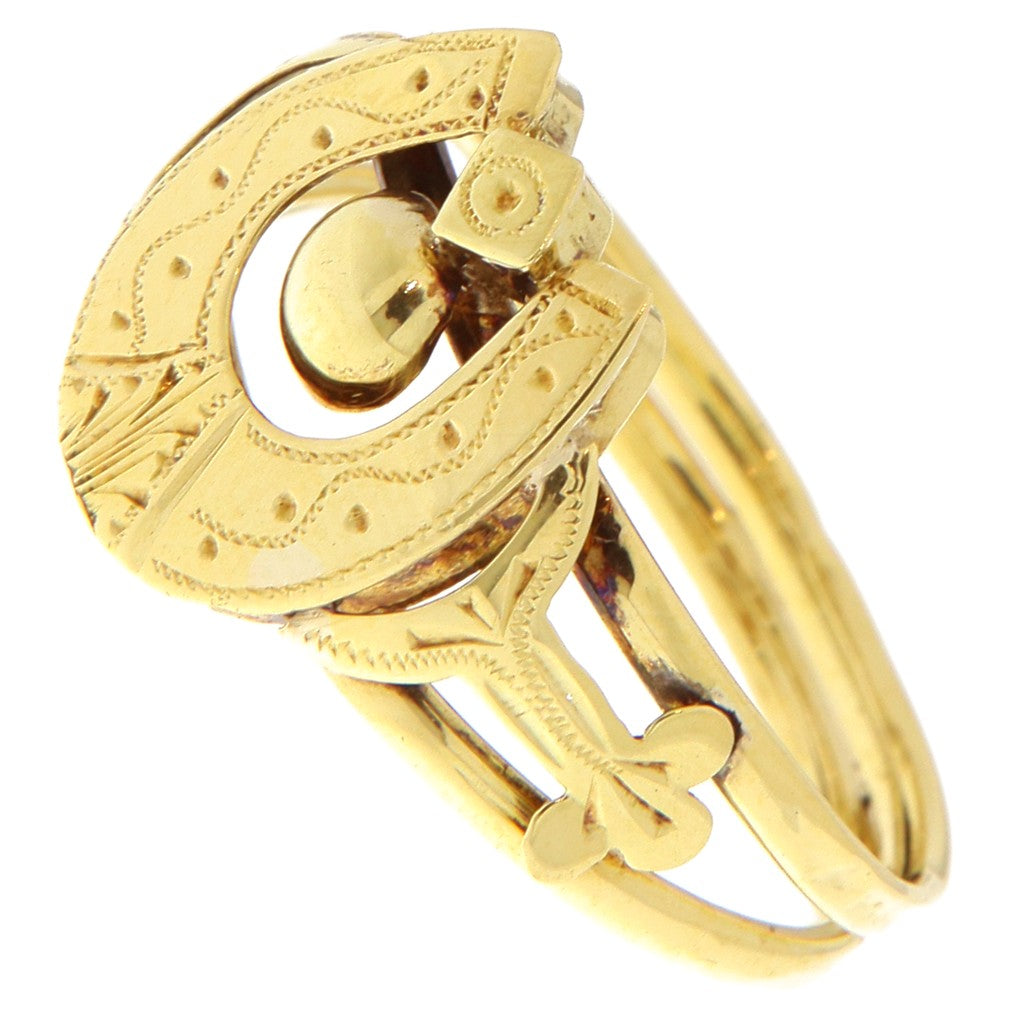 Anello Sigillo con Ferro di Cavallo