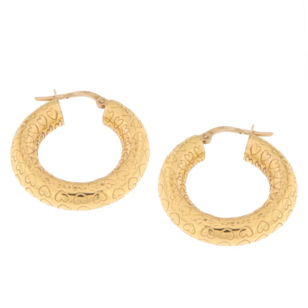 Orecchini a Cerchio Medio-Piccolo