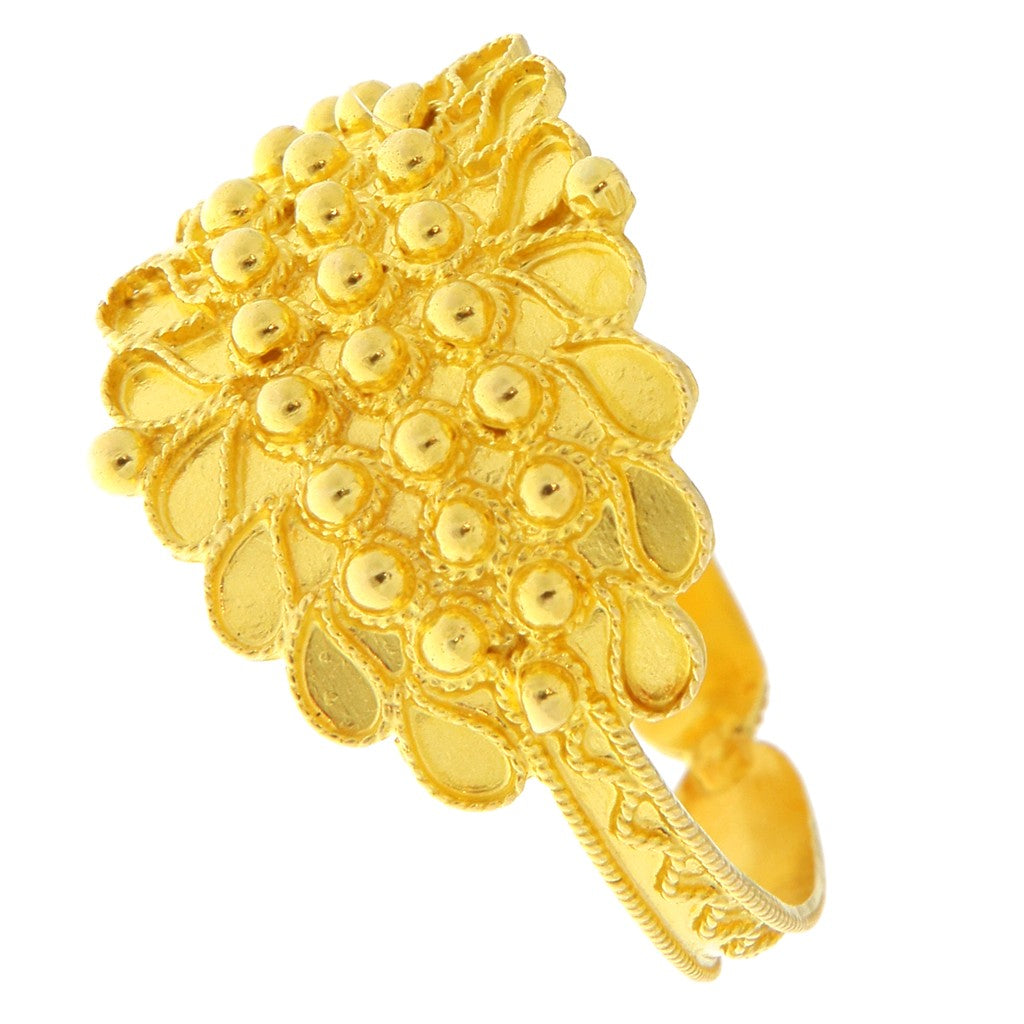 Anello Fede Sarda Campidanese a 3 File