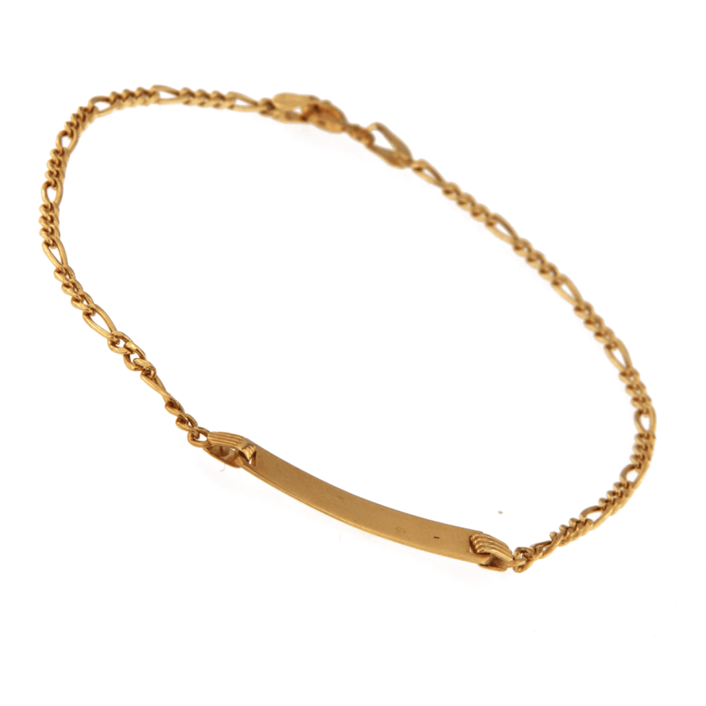 Bracciale Alternata con Targhetta