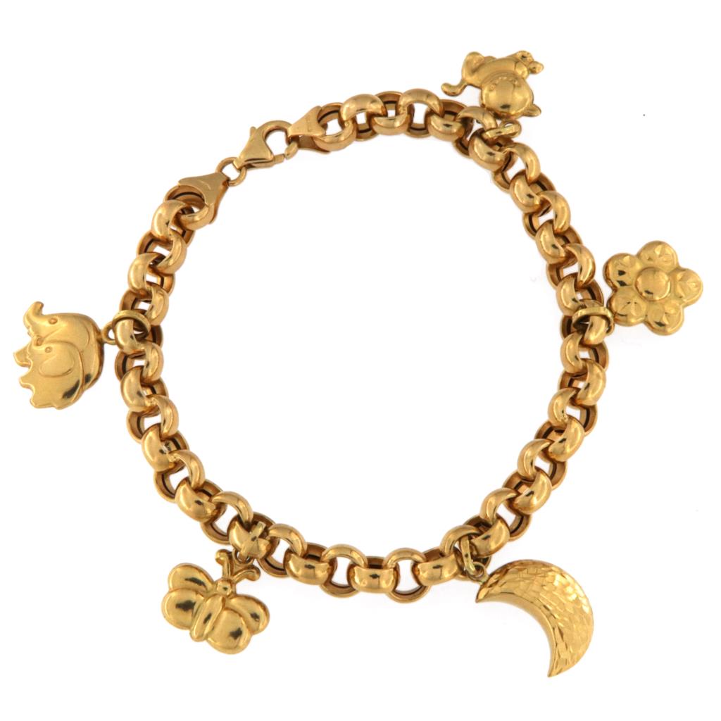 Bracciale Rolò con Charms