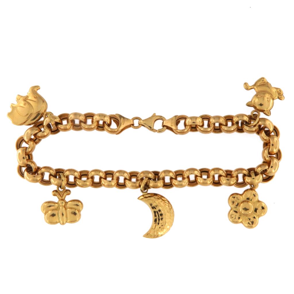 Bracciale Rolò con Charms
