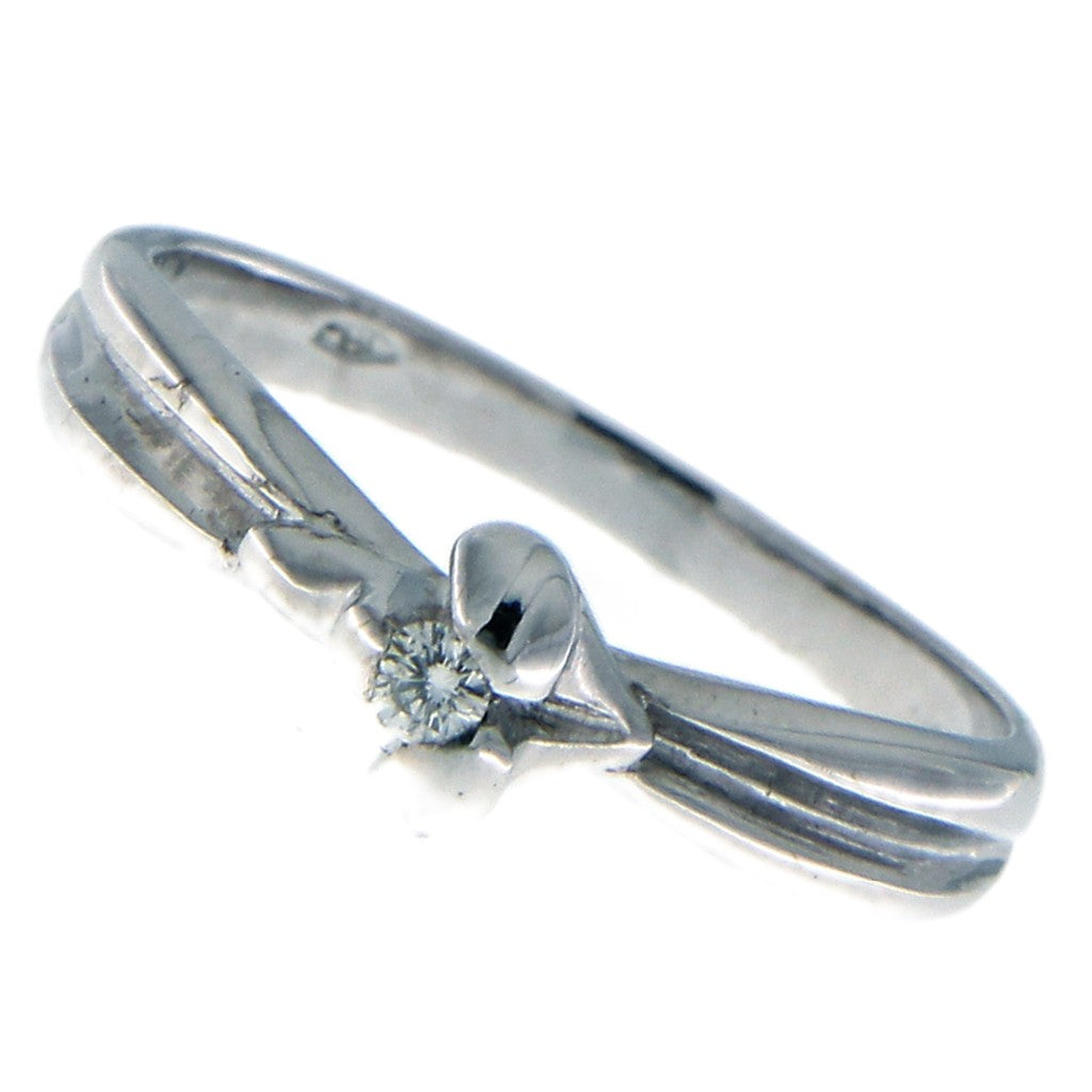 Anello Solitario Diamante da 0.05 CT