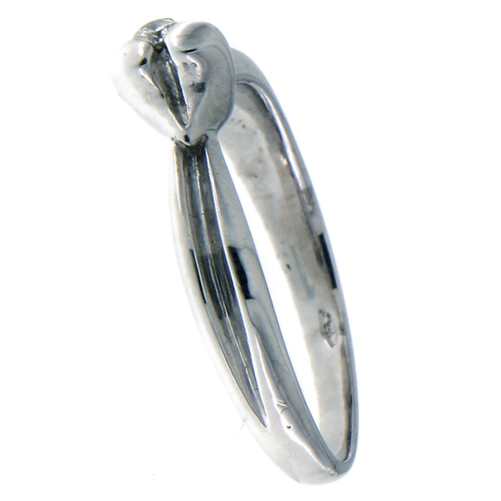 Anello Solitario Diamante da 0.05 CT