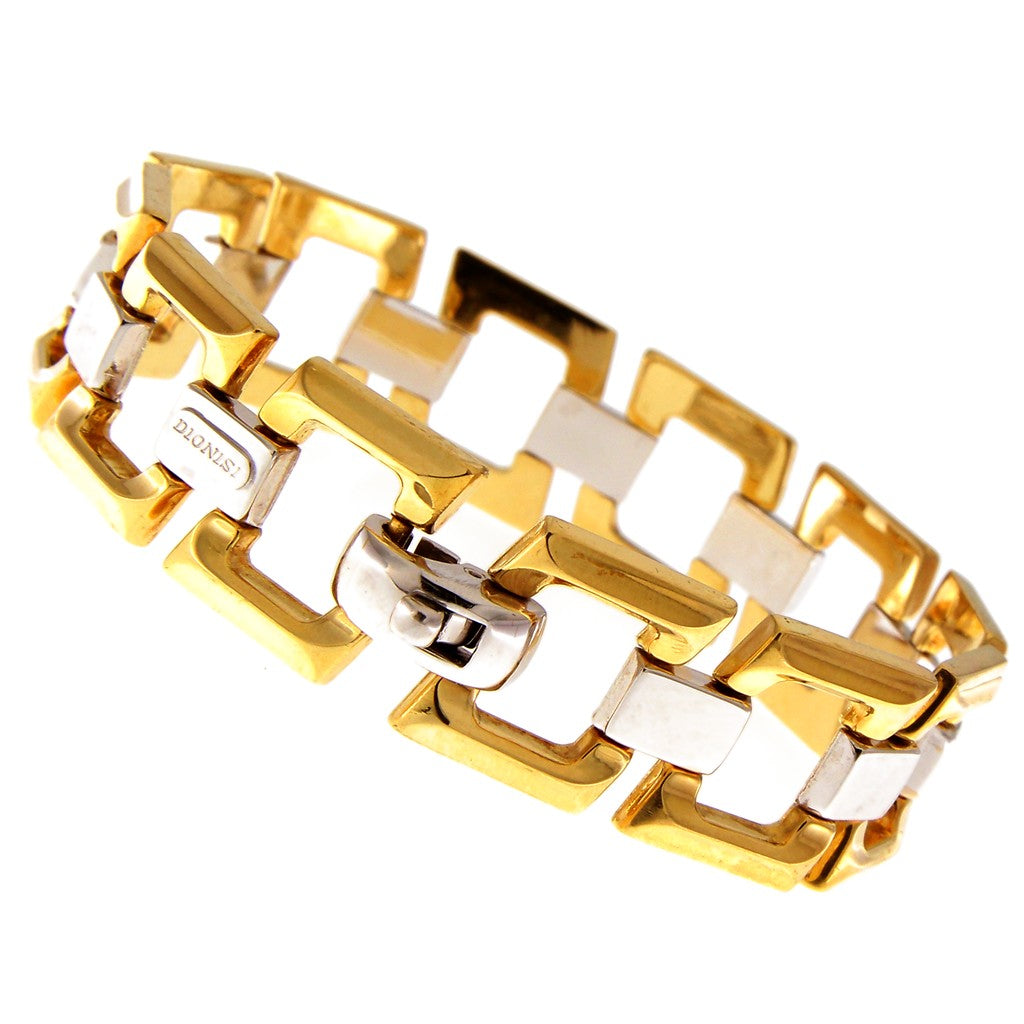 Dionisi Bracciale Maglia Rettangoli