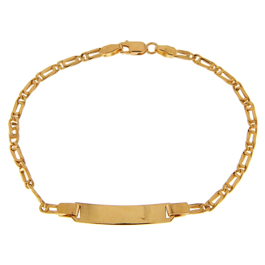 Bracciale Occhio di Pernice con Targhetta