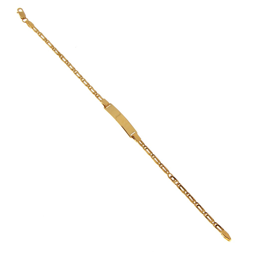 Bracciale Occhio di Pernice con Targhetta