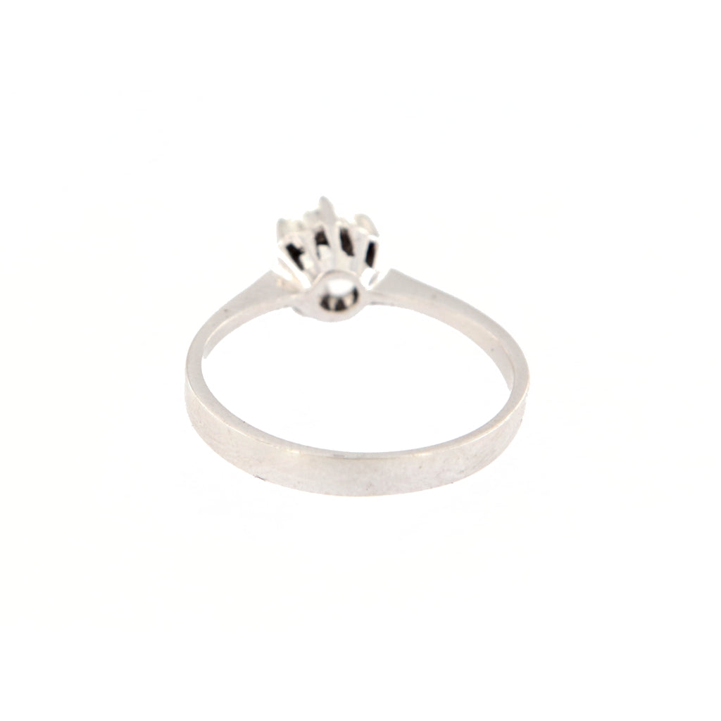 Anello Solitario con Diamante da 0,46 CT (Articolo non in Saldo)