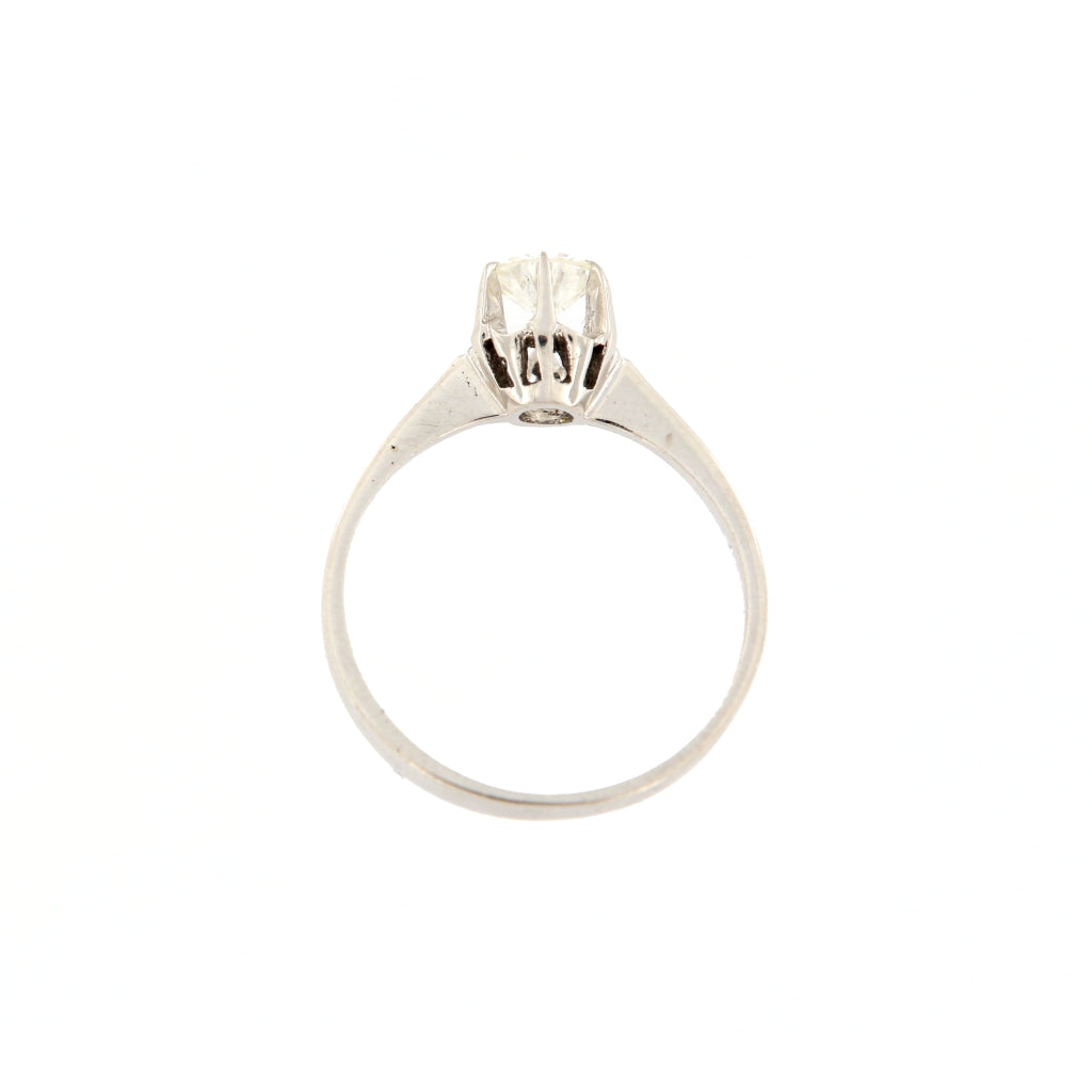 Anello Solitario con Diamante da 0,46 CT (Articolo non in Saldo)
