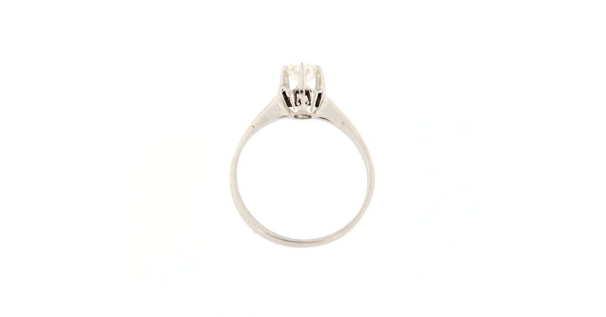Anello Solitario con Diamante da 0,46 CT (Articolo non in Saldo)