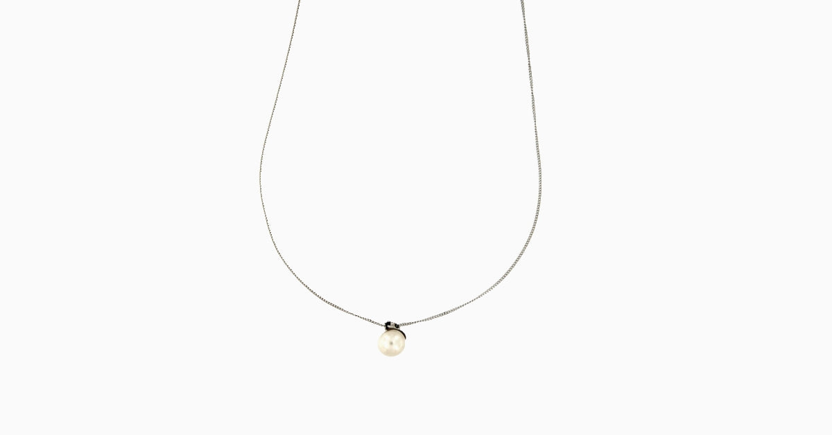 Collana Perla e Zaffiro