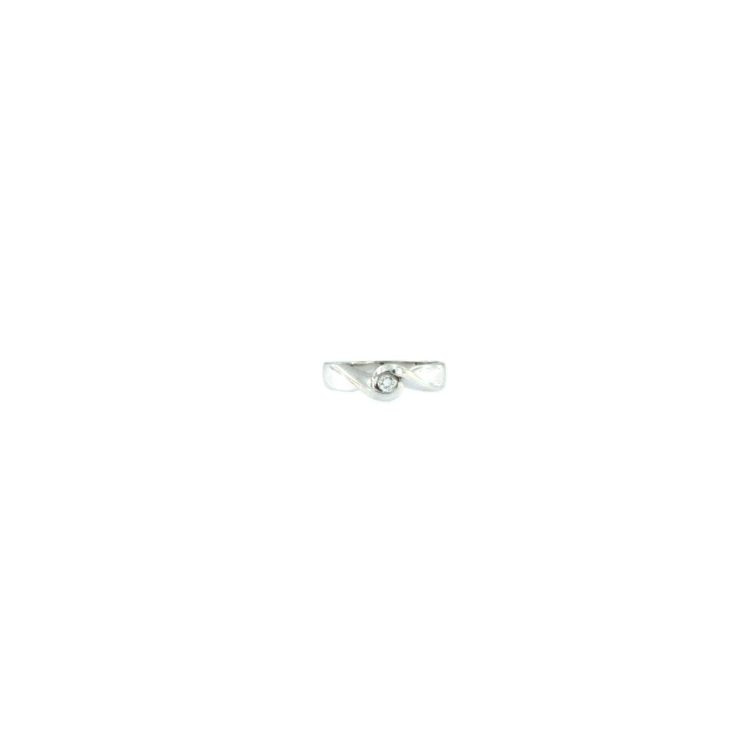 Anello Solitario da 0.1 CT