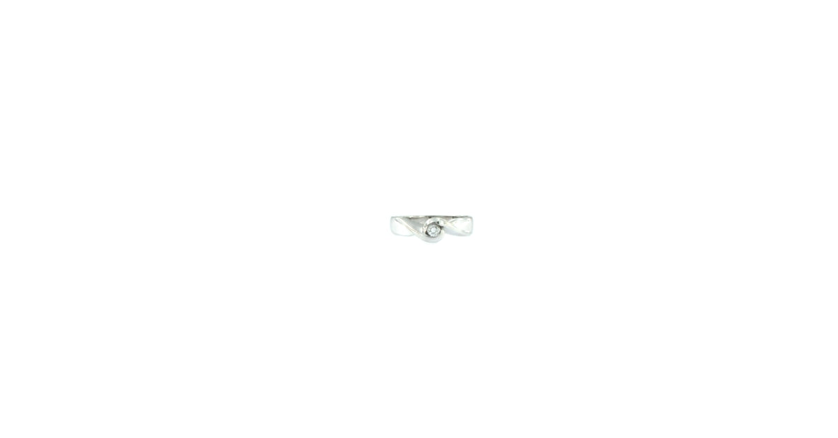 Anello Solitario da 0.1 CT