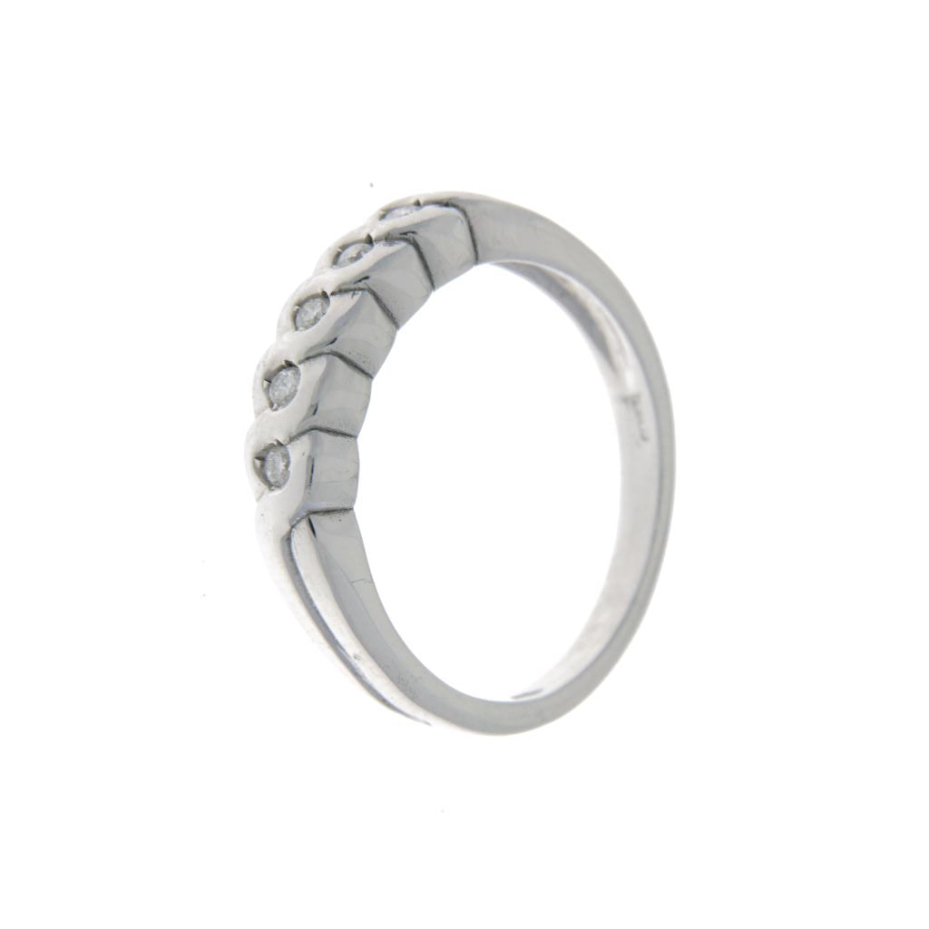 Anello Riviera Diamanti (articolo non in saldo)