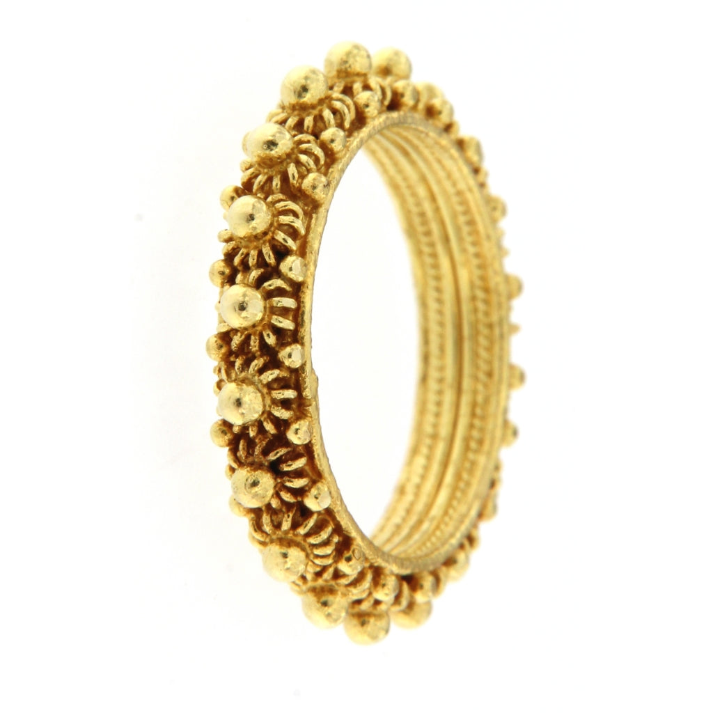 Anello Fede Sarda Nuorese 1 Fila
