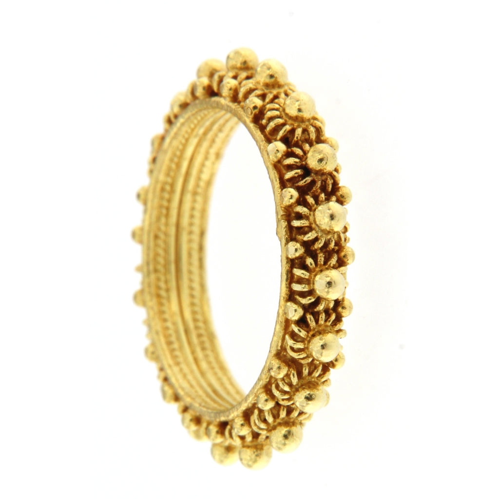 Anello Fede Sarda Nuorese 1 Fila