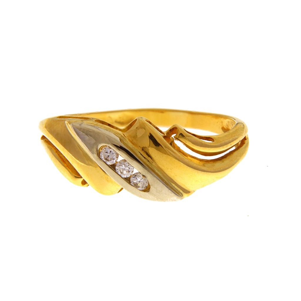 Anello Fantasia con zirconi