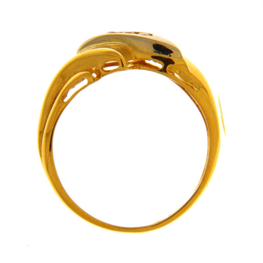 Anello Fantasia con zirconi