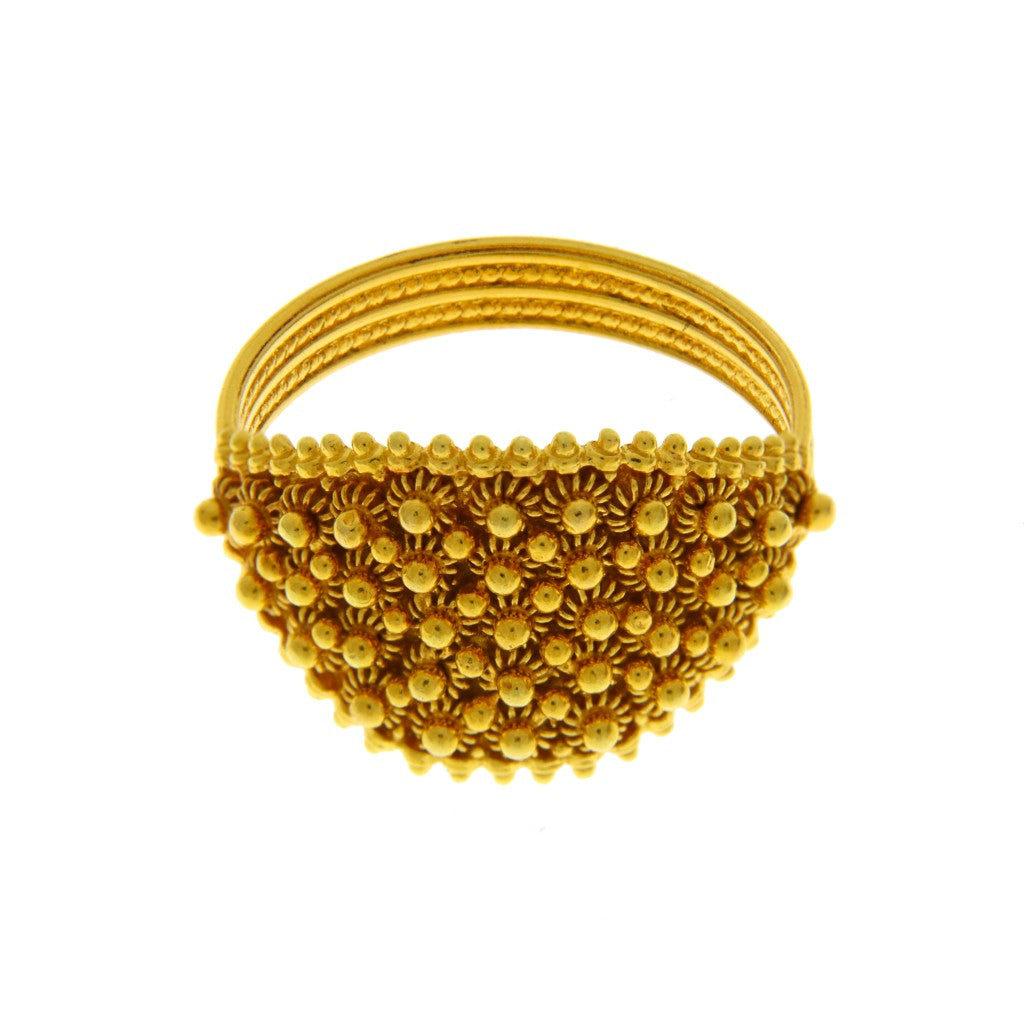 Anello Fede Sarda Nuorese 5 file