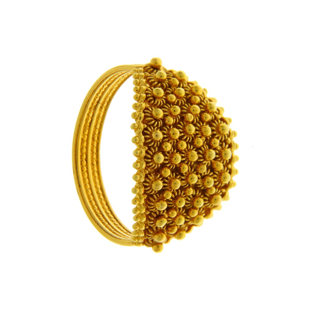 Anello Fede Sarda Nuorese 5 file