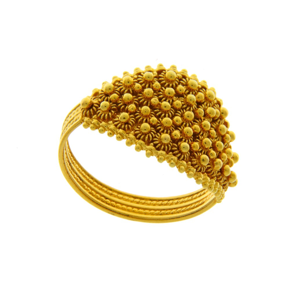 Anello Fede Sarda Nuorese 5 file
