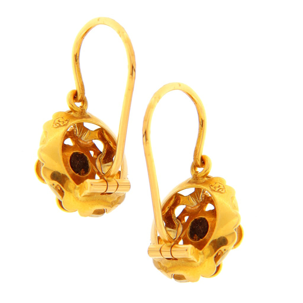 Orecchini Vintage Monachelle a Fiore