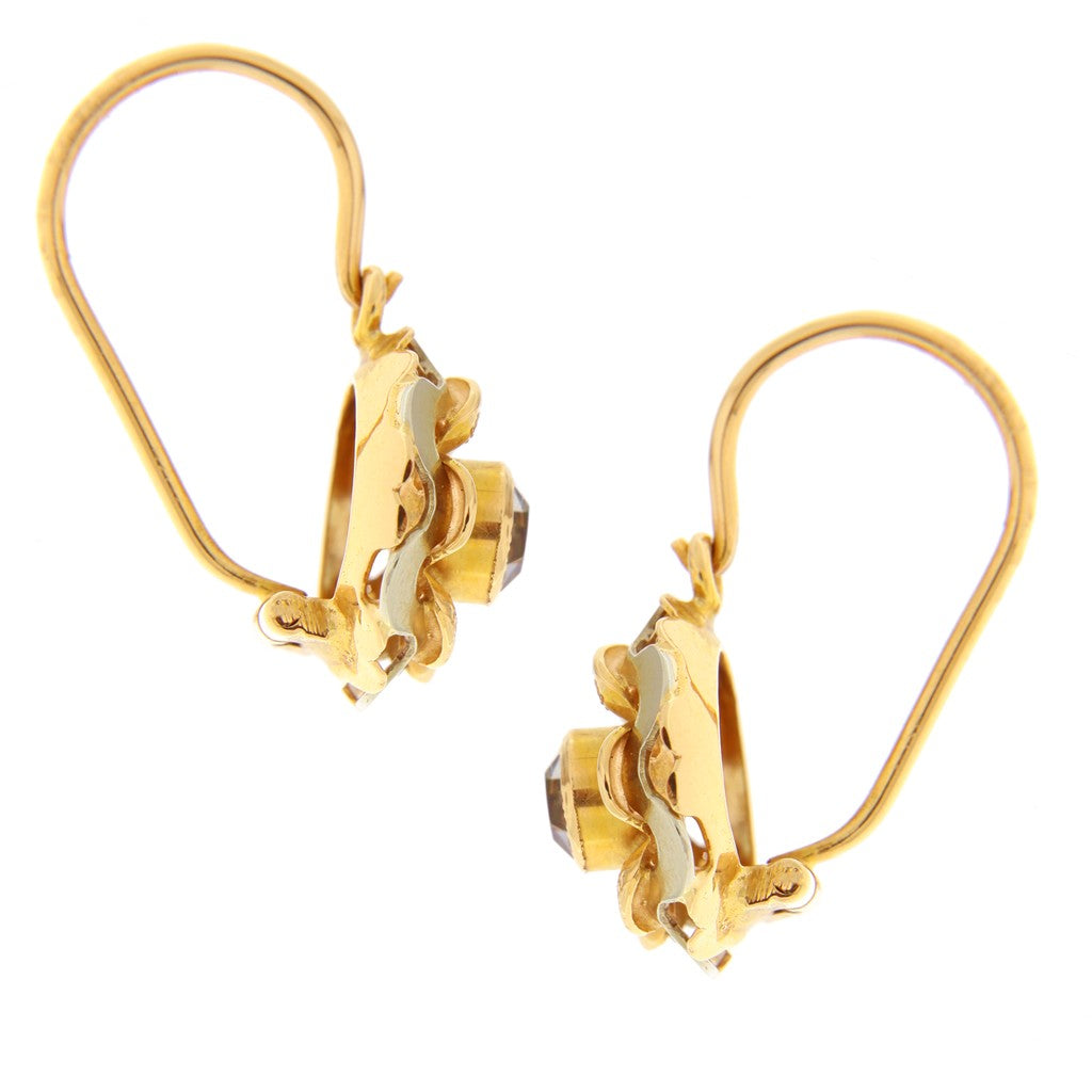 Orecchini Vintage Monachelle a Fiore