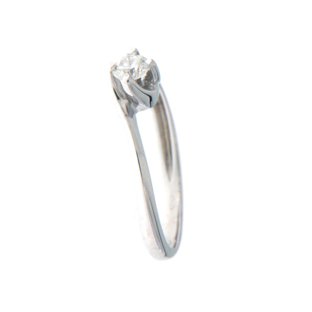 Anello Solitario Diamante da 0.15 CT