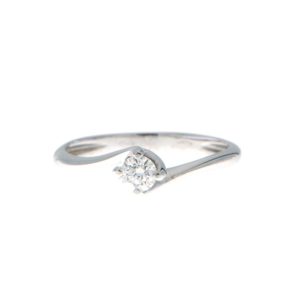 Anello Solitario Diamante da 0.15 CT