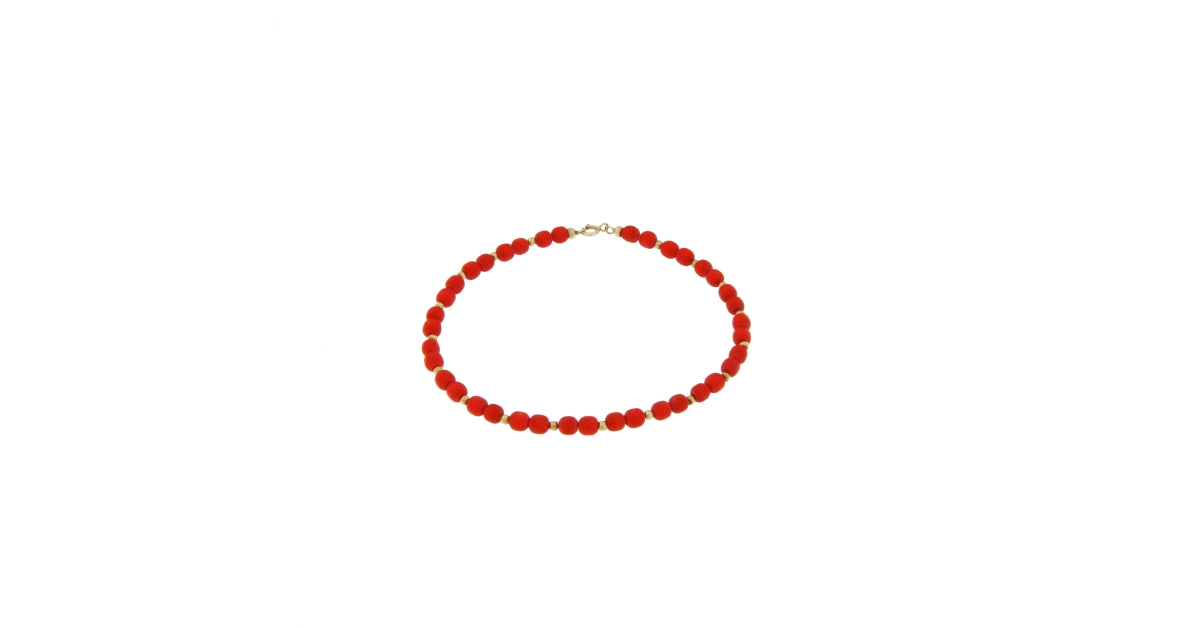 Bracciale con Pietre Rosse