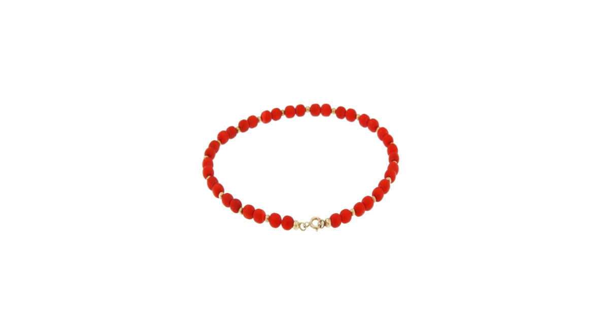 Bracciale con Pietre Rosse